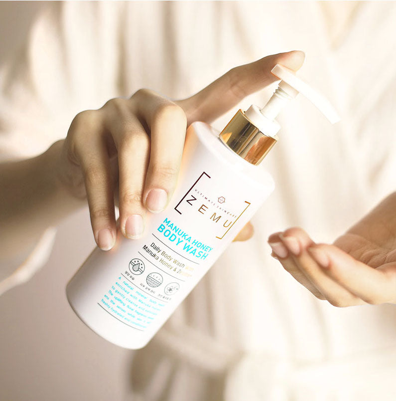 MANUKA HONEY BODY WASH – ZEMU JAPAN